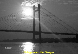 Bridge over the Ganges