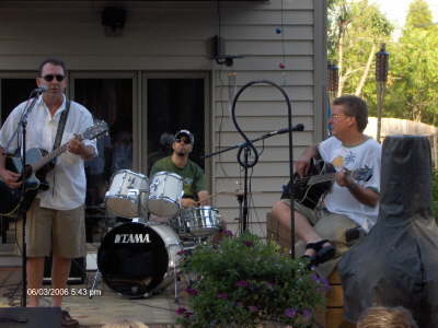 Marty and the band at Spring Fling