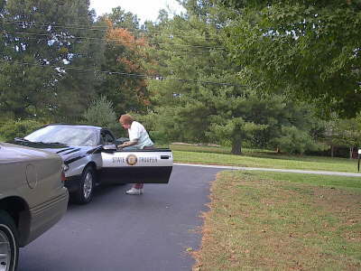 The Nan gets arrested....